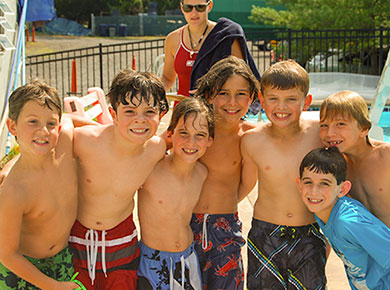 rockwood boys after swimming